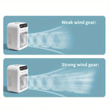 USB desktop fan and air cooler - Portable personal cooling fan, operates with USB power supply, V1105-YAKT-001