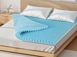 Giselle 8cm Memory Foam Mattress Topper Gel Egg Crate Foam Bamboo King MATTRESS-TOP-EC-BAM-8-K