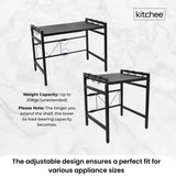 Kitchee Microwave Single Shelf - Expanding Storage Rack Kitchen Organiser Stand V238-SUPDZ-41172633190480