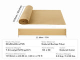 Burlap Roll, 1016 mm x 22.86 m & 50 x 50 Density Wide Natural Burlap Rolls, Jute V952-CMBJ40INCHESDJJN9V0
