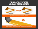 Pallet Fork Extensions,820 mm Length40 mm Width, Heavy Duty Steel Fork Extensions for Forklifts, V952-JZHCTYTS72IN6IP5LV0