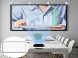 Universal White Portable Projection Screen Cloth for Home Theater and Business Presentations V1370-AZ4-08775