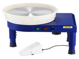 Pottery Wheel, 35 cm Ceramic Wheel Forming Machine, 60-300 RPM Speed Foot Pedal, V952-PDSLPJ36CMLS1DYKRV3