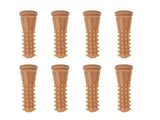 50PCS Feather Plucking Fingers Poultry Hair Removal Rubber Stick Replacement for Automatic Plucker V1294-YM0901-3111210224511