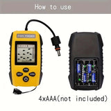 Handheld Fish Finder - Sonar Water Depth Detector Portable Fishing Gear V1232-SNDYQ001