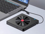 5 in 2 Computer External CD DVD Drive USB 3.0 Portable Optical Drive Burner for Windows Mac Linux V1263-JX-6358