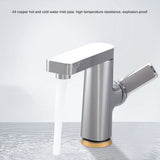 Household Bathroom Sink Faucet Simple Rotatable Basin Faucet Washbasin Faucet G1/2in V1294-YM0901-JY34506
