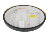 LED Flush Mount Ceiling Lamp Modern Dimmable Round Modern Ceiling Lamp with Remote Control for V1294-YM0901-3119240152411