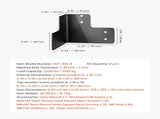Workbench Corner Bracket Kit, 6.50 x 6.50 x 6.50 inch / 165 x 165 x 165 mm, 2204lbs/1000kg Load V952-GZTZJ44YC8PCTTKFE001V0