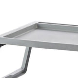 Laptop Bed Desk PP Folding Simple Downward Grooved Design Lap Desk Bed Table with Charging Hole for V1294-YM0716-3116220007012