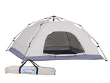 Weisshorn Camping Tent Instant Tent Pop up 2 Person Outdoor Hiking Tents Hiking Beige XFEL-TENT-210D-BE