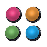 Tech4Pets 4-Pack Talking Buttons for Interactive Pet Communication V1031-T4P-TB4PK-722