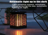 4-Pack Solar Garden Stake Light with Floral Pattern 12 LED Outdoor Decorative Light with Multiple V1107-SOLAR GARDEN STAKE LIGHT WITH FLORAL PATTERN1