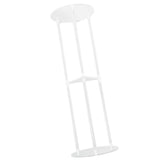 Side Table Modern Stable 3 Tier Round Acrylic Drink Table for Living Room Bedroom Bedside V1294-YM0901-3116240027011