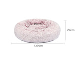 PaWz Pet Bed Cat Dog Donut Nest Calming XXL Pink XX-Large PT1035-XXL-PK_NZ
