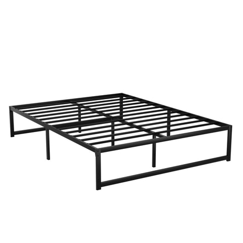 Artiss Bed Frame Queen Size Metal Frame TINO MBED-C-TINO-Q-BK