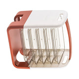 Four Layers Dish Preparation Plate Drawer Design Plastic Vegetable Preparation Kitchen Storage V1294-YM3118220256712-0421
