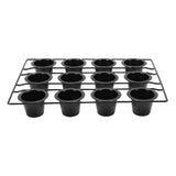 12 Cup Muffin Pan Carbon Steel Cupcake Baking Pan Anti Stick Cupcake Tin for Home Kitchen V1294-YM0901-3118260024111