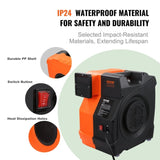 Inflatable Blower, 1100W, 1.5 & 1.7 HP Bounce House Blower, Pump Commercial Air Blower for V952-SYQM1100W74M2G16HV3