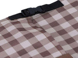 4FT Firewood Rack Cover 600D Oxford Cloth Waterproof Grid Log Pile Holder Cover for Outdoor Indoor V1294-YM0901-3111240074811