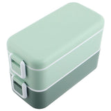 Large Capacity Light Green PP Lunch Box Microwave Safe for Meal Prep V1370-AZ4-15441