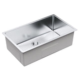 VEVOR Kitchen Sink, 304 Stainless Steel Drop-In Sinks, Undermount Single Bowl Basin with V952-QRSSCTSPDCY30XG7MV0