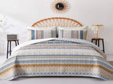 Graceful Quilted Coverlet and Pillowcases Set Timeless Beauty and Comfort - Queen size V745-MAC080467Q13U