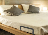 2-Pack Black Mattress Slide for Bed Frame, Non- Mattress Holder to Keep Bedding Secure V1369-AZ3-W-12248