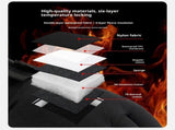 Waterproof and Windproof Genuine Deerskin Leather Ski Gloves with 3M Thinsulate Insulation V1192-AZ-W-3529