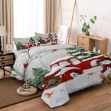Elegant Touch Solid Color Duvet Cover Set - Easy Care-King V745-AQ043127K3