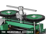 Combination Rolling Mill Machine Roller Width 120 mm, Roller Diameter 55 mm Rolling Mill Jewellery V952-SDYJYPYXJ80MM0001V0