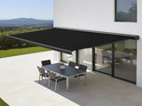 5.5m x 3.0m Retractable Folding Arm Awning Heavy Duty Full Cassette Motorised V63-842621