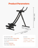 AB Workout Machine Equipment Home Gym Core Abdominal Trainers Adjustable V952-JFJQGSHGDHKXT430MV9
