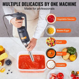 Commercial Immersion Blender 350W Heavy Duty Hand Mixer for Soup Sauces V952-ZXSCJBQ350WB371FZV3