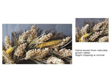 50CM Fall Wreath for Front Thanksgiving Wreath with Artificial Wheat Cereals Branches Autumn V1294-YM0714-10311983