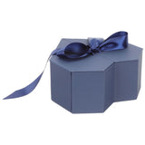 Portable Blue Heart Shaped Storage Box with Fine Finished Paper V1366-AZ2-W-19175