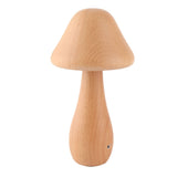 Wooden Mushroom Lamp 3000K 4000K 6000K Stepless Dimmable Touch Control 150 Degree Rotatable V1294-YM0901-3119240147211