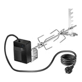 Automatic BBQ Rotisserie Kit Electric Stanless Steel Roast Spit Set Adjustable with Motor AU Plug V985-ROASTSPITSET