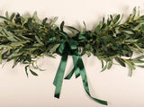 Simulation Olive Lintel Wreath Wall Hanging Lintel Garland Wedding Home Decoration V1294-YM0715-211102XU01