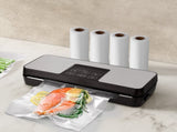 Devanti Food Vacuum Sealer Machine Auto Seal Cutter 5 Modes Storage Bags 4 Rolls FVS-30-BAG-15X2