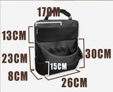 Multi-pocket Backseat Organizer Convenient Waterproof Travel Bag Stowing Tidying Car Storage car V1369-AZ3-W-01682