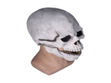Scary Skull Mask with Movable Jaw Flexible Latex Halloween Costume Party Props Cosplay V1294-YM0714-3117210187711