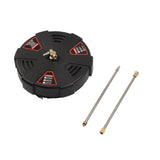 16 Inch Pressure Washer Surface Cleaner 3 Wheels 3600PSI Stainless Steel Power Washer Accessory V1294-YM0901-3111240076311