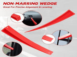 4Pcs Universal Easy ,Equipped with 2 Wedges and Anti Slip Work Gloves V1369-AZ3-W-11348