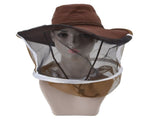 Beekeeper Cowboy Hat Tightening Design Breathable Mesh Beekeeping Veil Hat for Beekeepers Fishermen V1294-YM0523-3111220084311