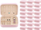 24 Pcs Travel Jewelry Exquisite Travel Jewelry Case Portable Jewellery Storage Holder Organizer V1258-DP02-C-552