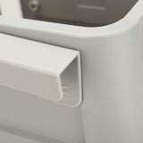 Kitchen Trash Can 2.4 Gallons Foldable Hanging Garbage Bin Multifunctional Wall Mounted Waste Bin V1294-YM0901-3117240157511