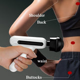 12-Speed Rechargeable Mini Massage Gun With Lcd Touch Screen PRL-93002750DBT