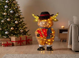 Christabelle 96cm Highland Cow Christmas Light Up Display LED Novelty Animal Gift Outdoor Indoo 112_MHA705