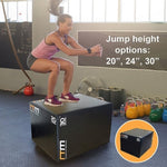 3 IN 1 Foam Plyo Games Plyometric Jump Box V63-821781